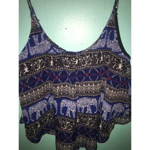 Rue21 cropped tank top